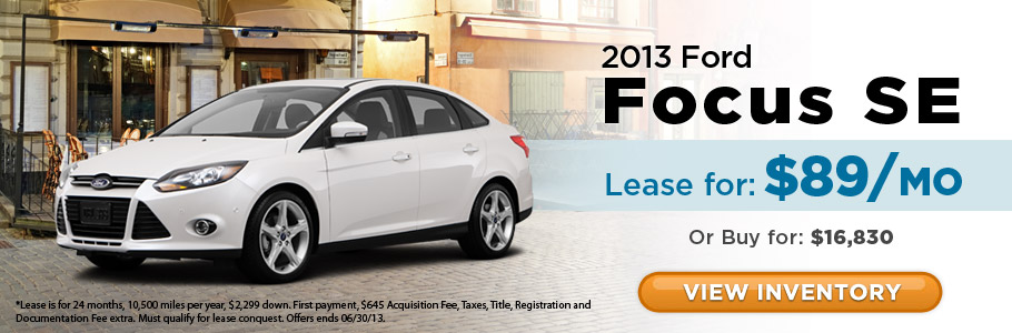 New 2013 Ford Focus in Watertown Massachusetts