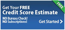 Get Your Free Credit Score Estimate
