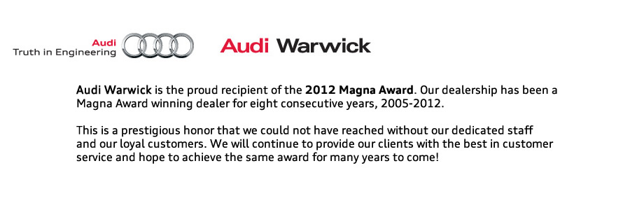 Magna Award 6/11/13