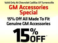 GM Accessories Special 15% off all made to fit Genuine GM Accessories