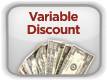 Variable Discount Can’t find a coupon you want? 