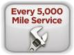 Every 5,000 Mile Service  
